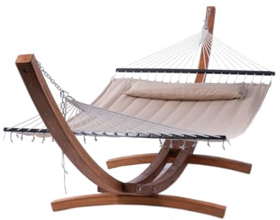 XONE Cuscino Soledad Beige per Supporto Amaca in Legno