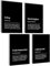mojoliving Motivation Poster Motivationsbilder Bilder Büro Bilder Poster Aesthetic Fitness Growth Mindset Gym Deko Büro Dekoration Badezimmer Küche Bilder schwarz weiß