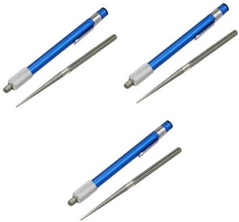 Hoement 3pezzi Affilacoltelli Portatile Retrattile Per e Outdoor Design Facile Trasportare Affilatrice