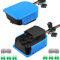 2Packs Power Wheel Adapter für Bosch 18V PBA PSB PSR Akku Adapter Conversion Kit mit Sicherungen für Drahtklemmen,14AWG Draht, Stromanschluss für DIY Fahrt auf LKW, RC Auto Spielzeug und Robotik