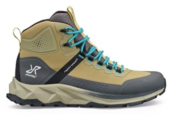 RevolutionRace Herren Phantom Trail Mid Waterproof Hiking Boots, Wasserdicht Wanderschuhe Herren für alle Outdoor-Aktivitäten, Green Cedar, 42