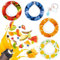 GJKLO Lot de 4 bouteilles d'airrup pods avec goût goût pour eau airuup pods airruup pièces de rechange (goût fraise + myrtille + orange + citron)