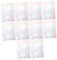 HOMSFOU 10 Blatt Laminierfolie A4 Transparent Selbstklebend für Fotoschutz Dekorative Folien Vielseitig Einsetzbar Langlebig