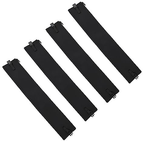 4 Pezzi Protezione del filo passacavo nero Passacavo per ufficio Manicotto spegnicorda involucro manicotto del cavo fai da te copricorda protezione del cavo di ricarica Neoprene