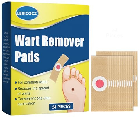 LEXICOCZ Anti Verrue Plantaire, Pansement Verrue Plantaire, 7 * 2.2cm