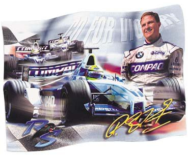 Ralf Schumacher Fan Fahne 140 x 100 cm