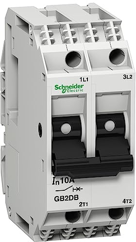 Schneider Electric GB2DB07 GB2 CB DP 2A 15kA, 2-Pole Circuit Breaker 2A