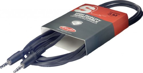 Stagg SAC6MPS Audio Kabel (6m, mini-Stereo Klinke)