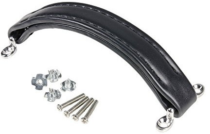 Adam Hall Hardware 3414 BLK - Riemengriff Kunstleder schwarz