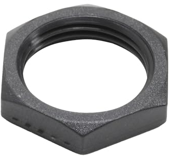 Mutter - Sechskantmutter M22 x 1,5 - schwarzer Kunststoff