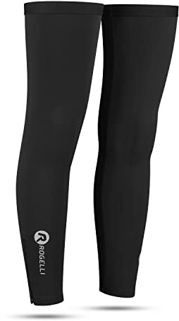Rogelli 009.008, Erwachsene Radsport Beinlinge, Schwarz, M/L