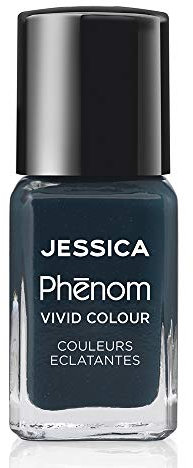 JESSICA | Phenom Vivid Colour Nail Polish | Long-lasting Gel-like Nail Polish without UV Lights coming in vivid & pigmented colours | Starry Night | 14 ml
