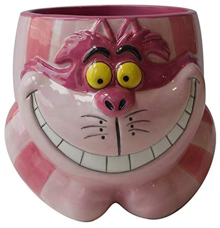 Silver Buffalo Alice in Wonderland Cheshire Cat Keramik-Becher