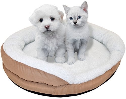 Syntrox Germany Beheizbares Tierbett 15 Watt 76 x 12 cm Hundebett Hundekorb Hundesofa Hundekissen Hundedecke Katzenbett Katzenkorb Katzenkissen Katzensofa Katzendecke