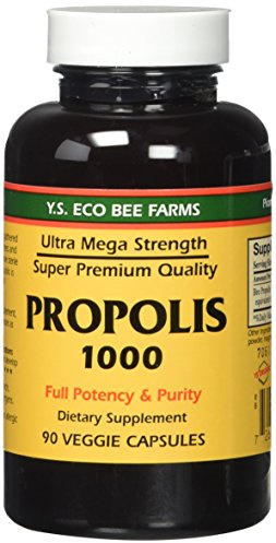 Propolis-Raw Unprocessed 1000mg Y.S. Organic Bee Farms 90 Caps