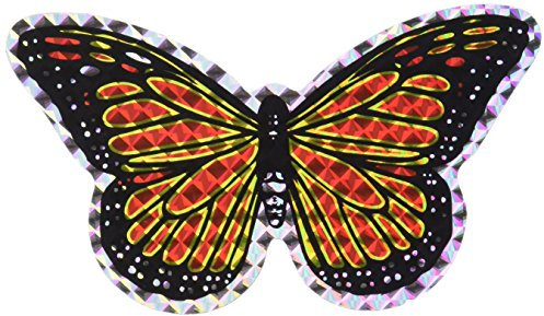 StealStreet 52068 Farfalla Decorativa per Frigorifero, 12,7 cm Arancione