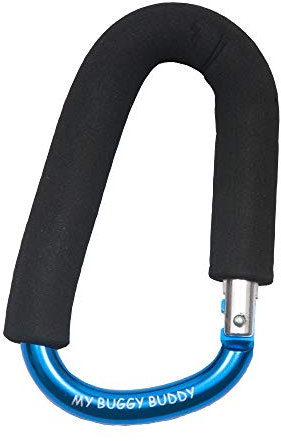 MY BUGGY BUDDY Gancio universale per passeggino azzurro