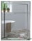 Neue Design Mood Rectangular Bathroom Mirror with Shelf, Wall Mounted & Double Layer of Glass, Modern & Stylish with Contemporary Bevelled Edges (50cm x 40cm)