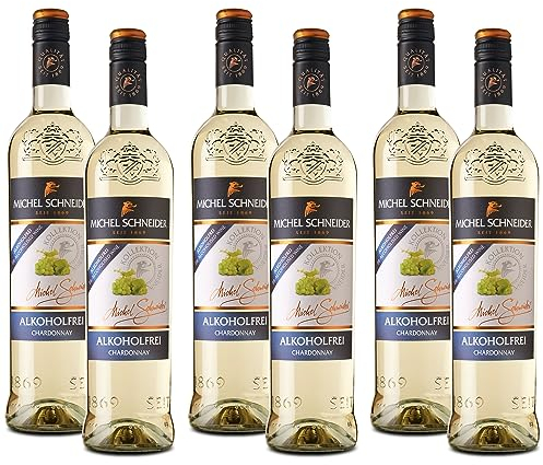 Michel Schneider Chardonnay Weißwein Alkoholfrei (6 x 0.75 l)