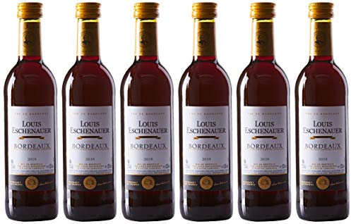 Louis Eschenauer - Vin Rouge, AOC Bordeaux Piccolo, Merlot et Cabernet (6 x 0,25 L)