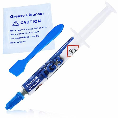 AABCOOLING Wärmeleitpaste 3,5g - 8,5W/mK mit Silber - Hohe Wärmeleitfähigkeit, CPU-PC Kühler-Lüfter Prozessor, Wasserkühlung, niedriger thermischer Widerstand, Paste