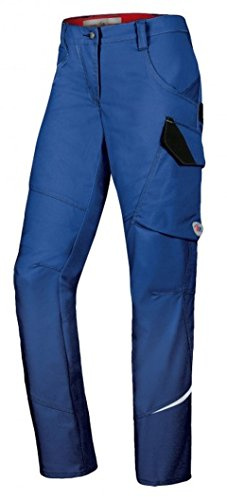 BP 1981-570-13 Schmale Arbeitshose für Damen - Schlanke Silhouette - Stretchmaterial - Elastischer Bund - 65% Polyester, 35% Baumwolle - Normale Passform - Größe: 34n - Farbe: königsblau