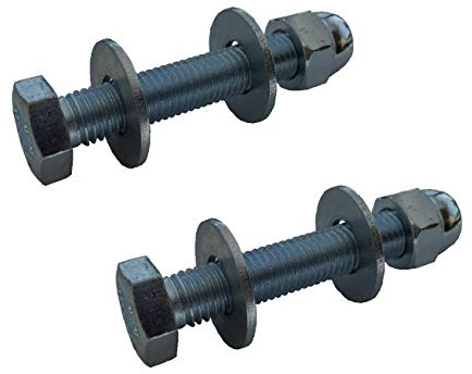 5 x Set Screw Bolts M8 x 30mm, Washers & Dome Nuts,