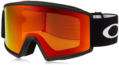 OAKLEY Herren Target Line Skibrille, Matte Black/Fire Iridium, L