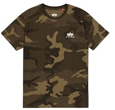 Alpha Industries Herren Basic Small Logo T-Shirt