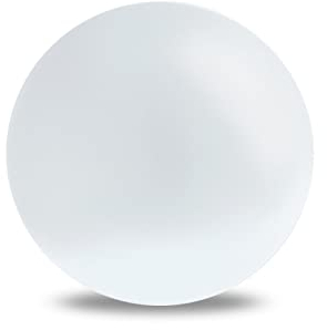 Treuheld® Kunststoff Piercing Kugel mit Gewinde | Farbe: Weiß | Größe: 1,2 x 3 mm