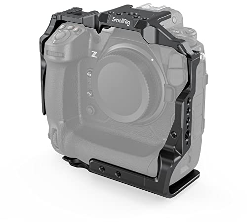 SMALLRIG Z 9 Camera Cage Jaula de Cámara para Nikon Z 9, Jaula de Aleación de Aluminio para Cámara de Vídeo, Placa Integrada para Arca, con 3/8-16 de Orificios de Ubicación para ARRI -3195