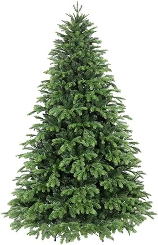 Giulia Grillo Premium Christmas Tree 5ft, 1228 Branches, Realistic, Easy to Assemble, Bushy, PE/PVC, Green, Foldable Metal Stand