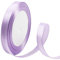 Satinband Violett 10mm, 23 Meters Dekoration Präsent Geschenkband Breit Schleifenband, Stoffband für Kleid Hochzeit, Taufe und Geburtstag Geschenke,Satin Dekoband, Deko Band Geschenkverpackung