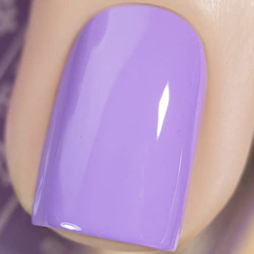 Vishine Smalto Gel Semi Permanente 16ml, Crema Color Pastello Lilla Smalto Gel Viola Smalto per Unghie UV LED Manicure Soak Off - M095