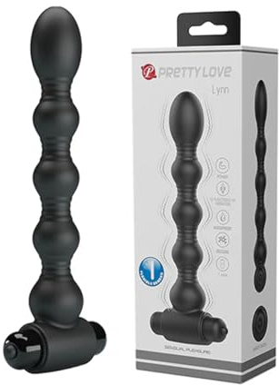 Pretty Love Lynn Vibrating Beads - Black
