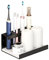 LeapBeast Zahnbürstenhalter,Zahnbürstenhalter Elektrische Zahnbürste Aluminiumlegierung, Zahnbürstenhalter Ohne Bohren für Elektrische Zahnbürsten,Blende 35mm (Schwarz-20cm)