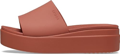 Crocs Mujer Brooklyn Slide Sin cordones, Spice, 34/35 EU