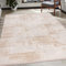 Teppich-Traum Wohnzimmer-Teppich Modern Kurflor Glänzend Hochwertig Allergikerfreundlich Pflegeleicht - beige-weiß, 200 x 290 cm