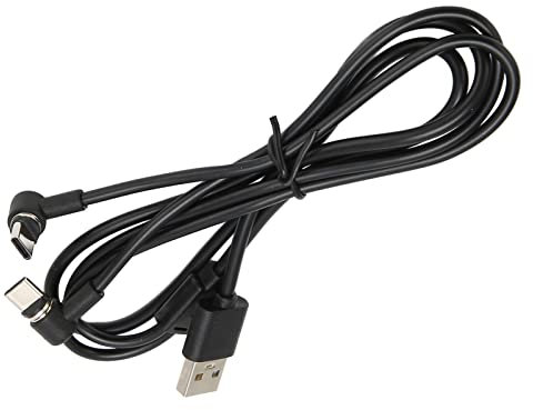 Ladekabel für PS5/PS VR2 Controller, Magnetisches Dual USB C Port Griff Ladekabel, USB C Schnellladekabel, Kompatibel mit OLED und Mehr