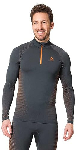Odlo Herren Performance Warm Eco Neck Longsleeve Langarm Unterhemd Funktionsunte