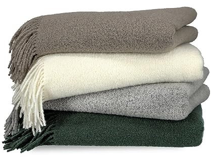 Schöner Wohnen Kollektion Plaid Feel | 90 grün - 140 x 200