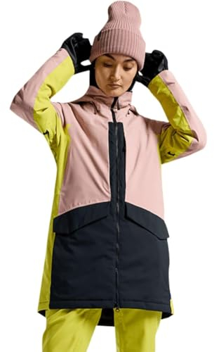 Burton Prowess 2.0 Damen-Jacke, Powder Blush/Sulfur/True Black, S