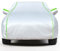 Autoabdeckung Vollgarage Winter für Mercedes gls x167 2019-, Auto Abdeckplane Wasserdicht Atmungsaktiv Regen Sonne Staub Auto Abdeckung Car Cover (Silber)