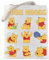 LEVLO Pooh Bear Tragetasche Cartoon Pooh Bär Fans Geschenk Pooh Moods Schultertasche Honigbär Merchandise, Pooh Moods Tragetasche, Medium