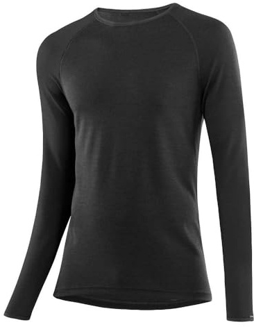 Löffler M Shirt L/S TRANSTEX® Merino - schwarz