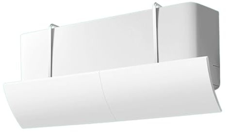 HJYryhyfddply Klimaanlage Split Windabweiser, Universeller, Verstellbarer Klimaanlagenabweiser, Hilft Bei Der KüHlung/Heizung Der Luftzirkulation, Verhindert Direkte Windabweiser