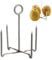 TRTO 1Pcs Folding Baking Potato Rack Stand Potato Baker Rack for Perfectly Baked Potatoes | Jacket Potato Holder Stand
