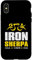 Hülle für iPhone X/XS IRON SHERPA Tri Sherpa Triathlon Triathlete Kiss Inspired