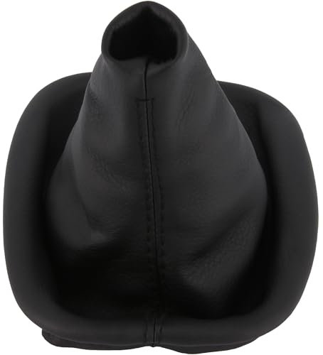 Recambo Schaltsack Schaltgetriebe passend für BMW 3er E30, 1982-1994, Plug & Play, Schaltmanschette, mit Rahmen, schwarz