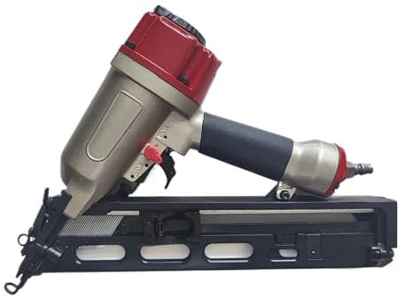 Pneumatic Upholstery Stapler Heavy-Duty 1pcs NT65 15 Gauge Angle Nailer Pneumatic Nail Gun 34 Degree Angle Nailer